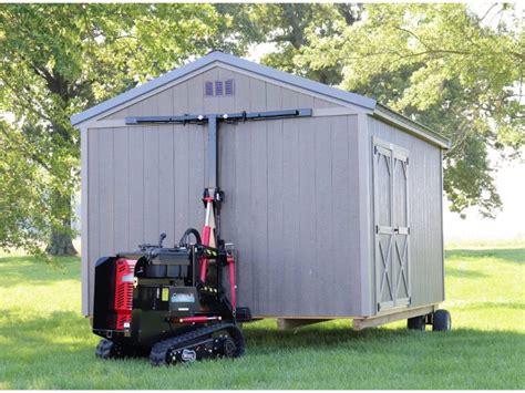 The<b> Mule shed mover</b> has a close turning radius and high visibility, allowing for tight placement. . Shed moving mule for sale